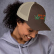 Women's Herb Lyfe Trucker Cap - Lady Vals Vanity