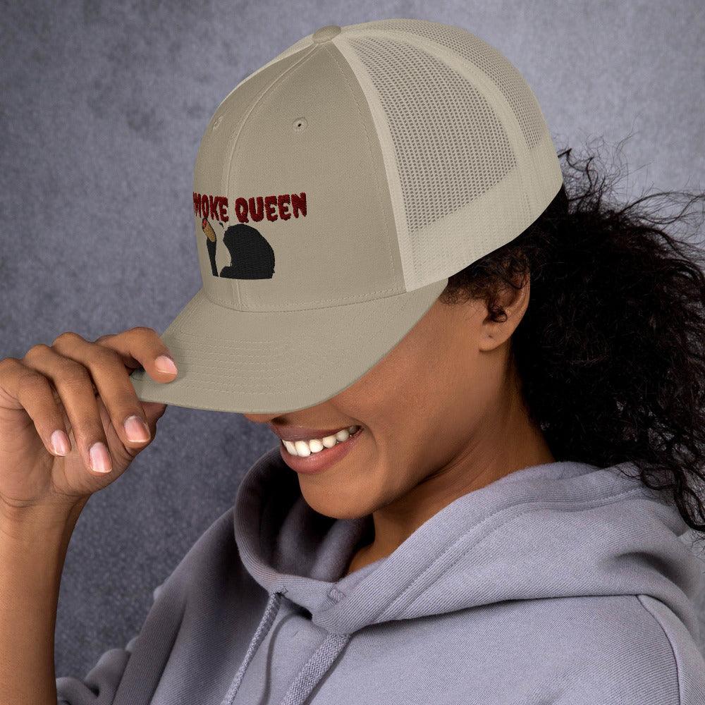 Smoke Queen Trucker Cap - "I'M PERKY" Boutique