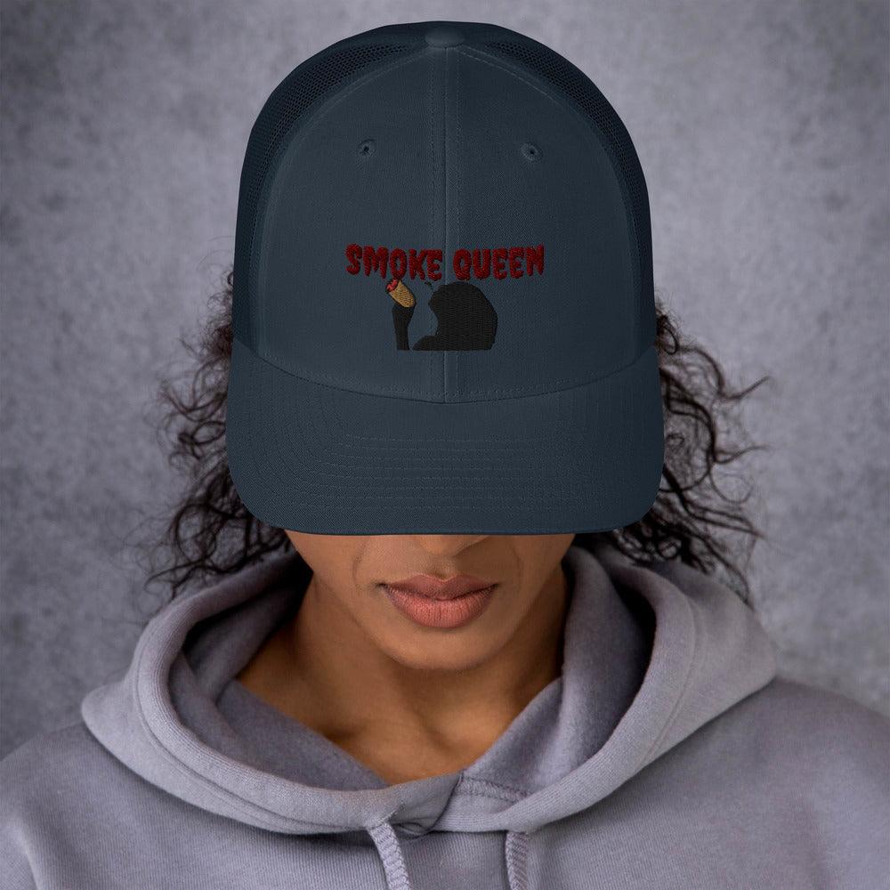 Smoke Queen Trucker Cap - "I'M PERKY" Boutique