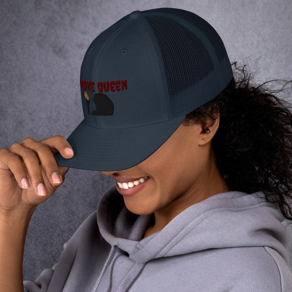 Smoke Queen Trucker Cap - "I'M PERKY" Boutique