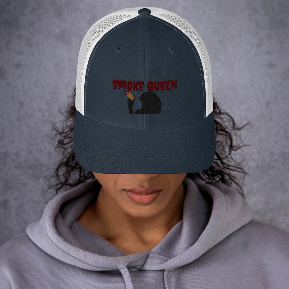 Smoke Queen Trucker Cap - "I'M PERKY" Boutique