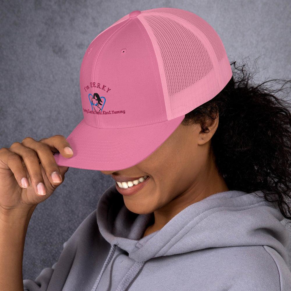 "I'm P.E.R.K.Y" Cap - Lady Vals Vanity