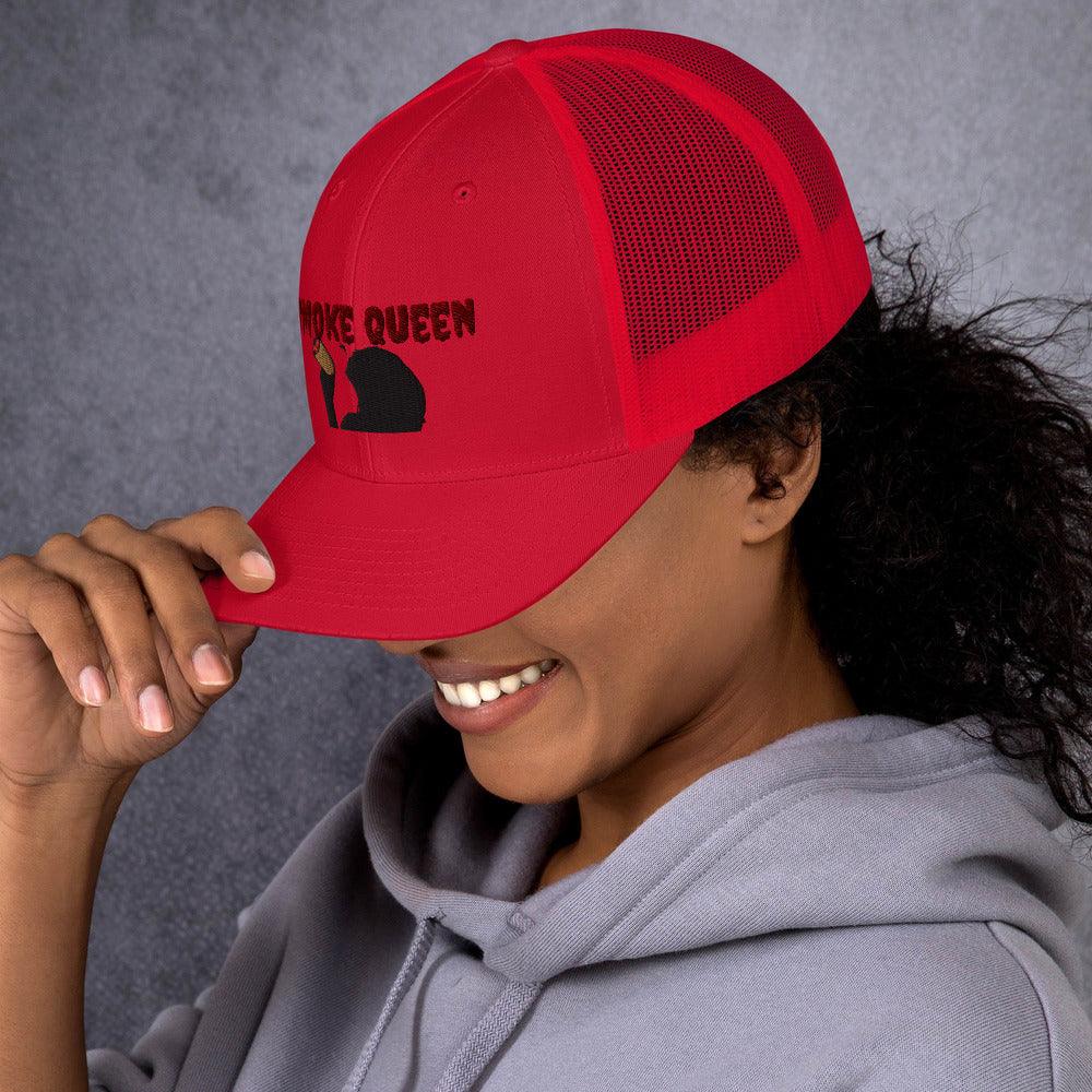 Smoke Queen Trucker Cap - "I'M PERKY" Boutique