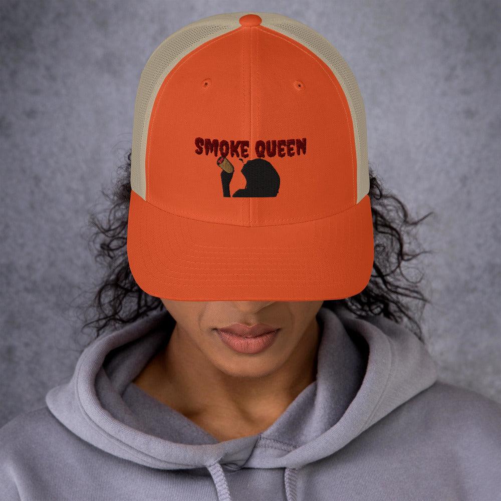 Smoke Queen Trucker Cap - "I'M PERKY" Boutique