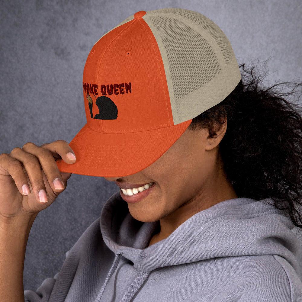 Smoke Queen Trucker Cap - "I'M PERKY" Boutique