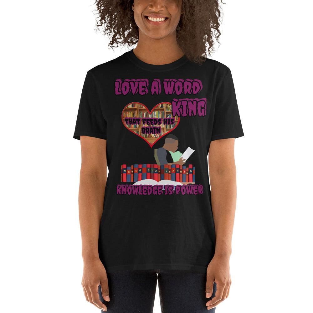 "Love A Word King" Tee - Lady Vals Vanity