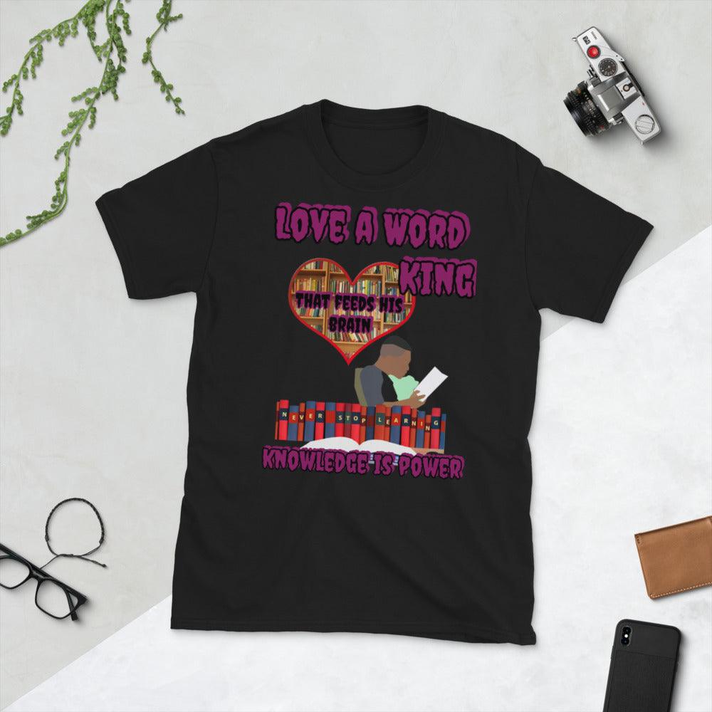 "Love A Word King" Tee - Lady Vals Vanity