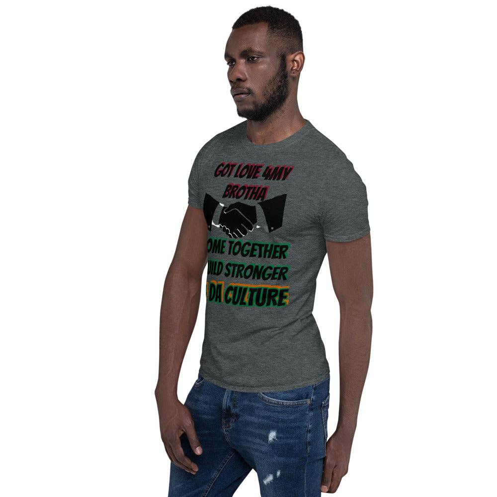 "Build Stronger" Short-Sleeve Unisex T-Shirt - Lady Vals Vanity