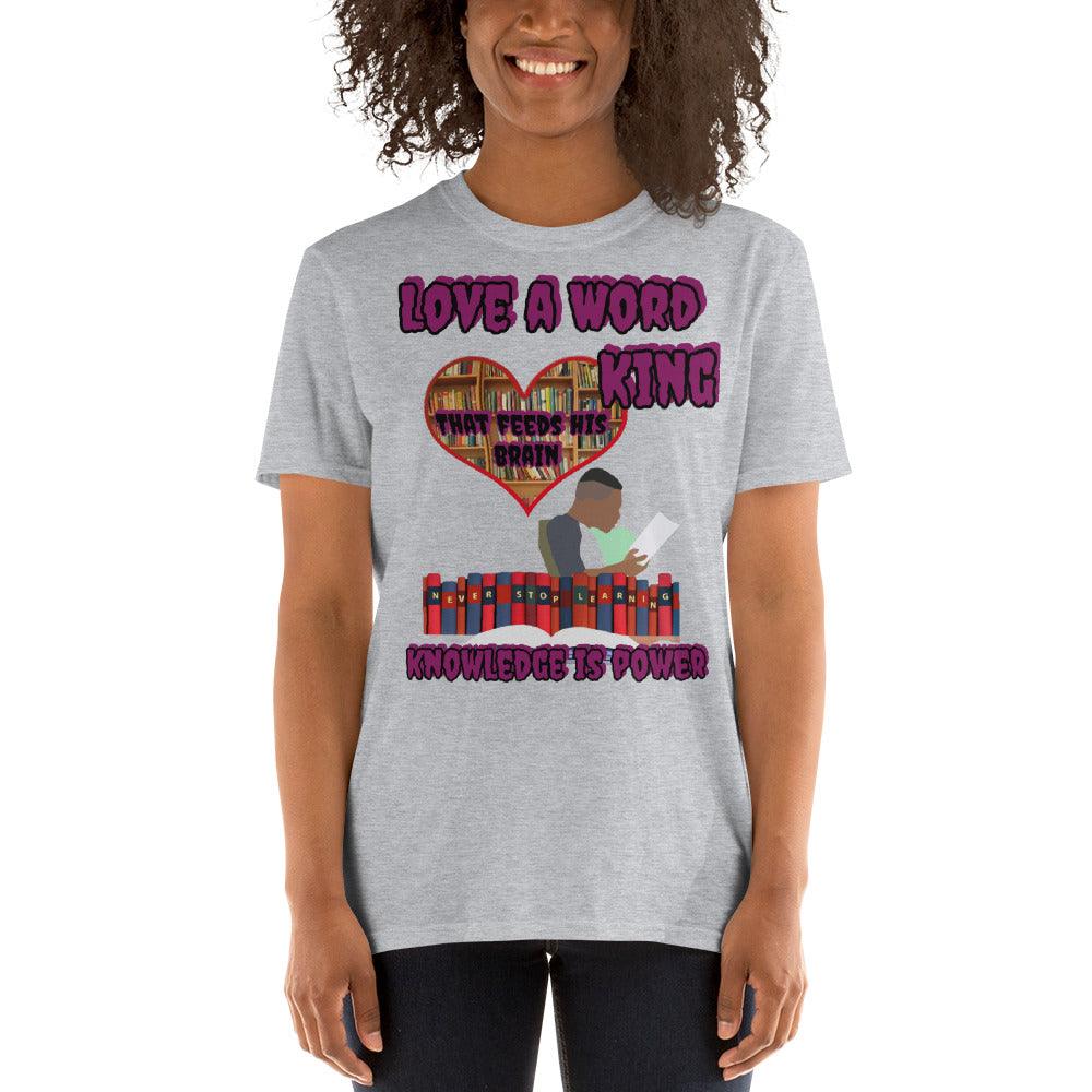 "Love A Word King" Tee - Lady Vals Vanity