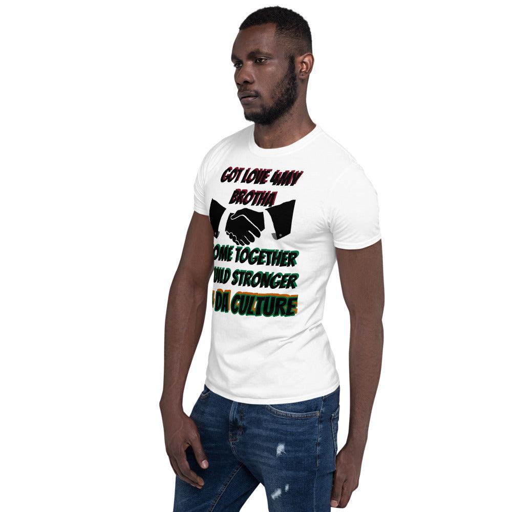 "Build Stronger" Short-Sleeve Unisex T-Shirt - Lady Vals Vanity