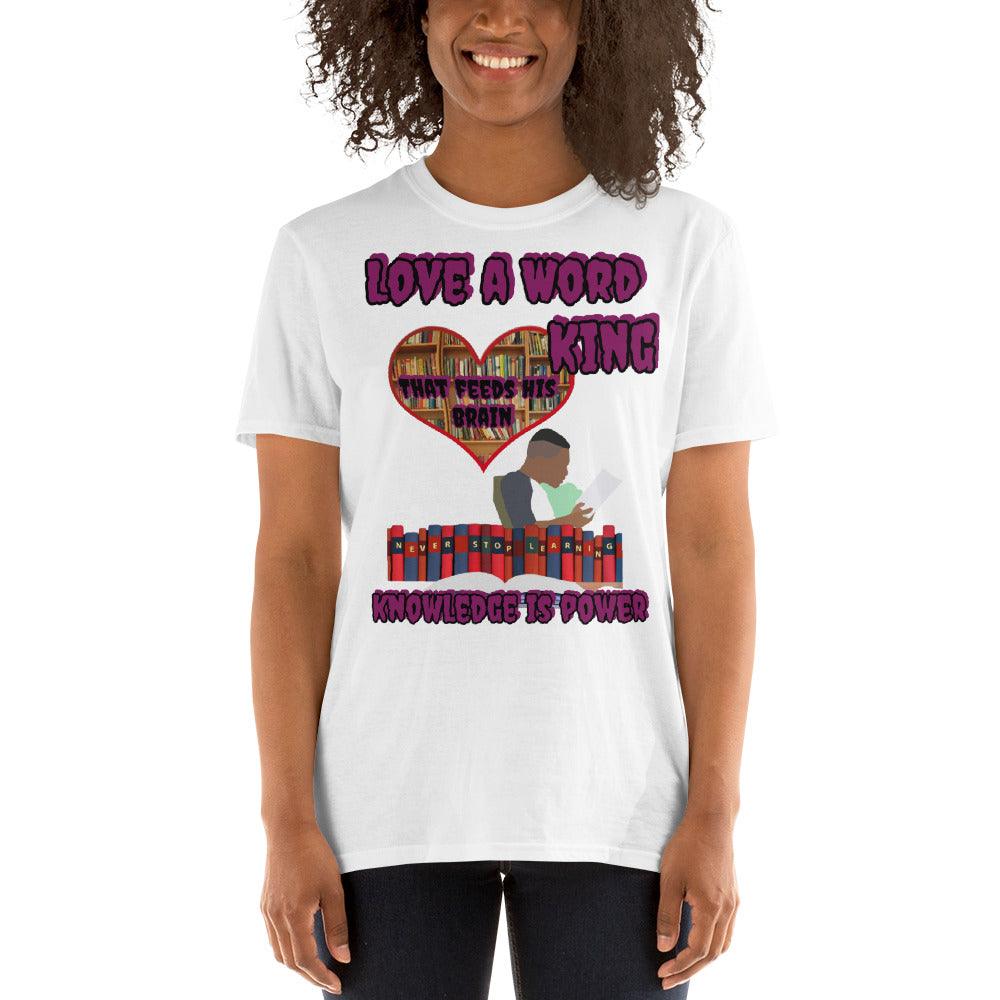 "Love A Word King" Tee - Lady Vals Vanity