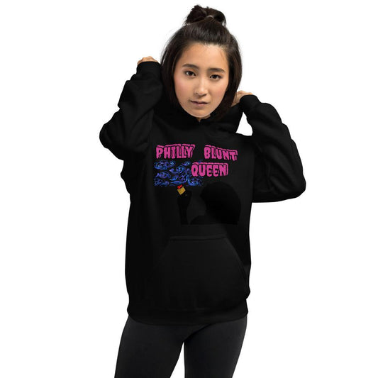 "Philly Bl--t Queen" Hoodie - "I'M PERKY" Boutique