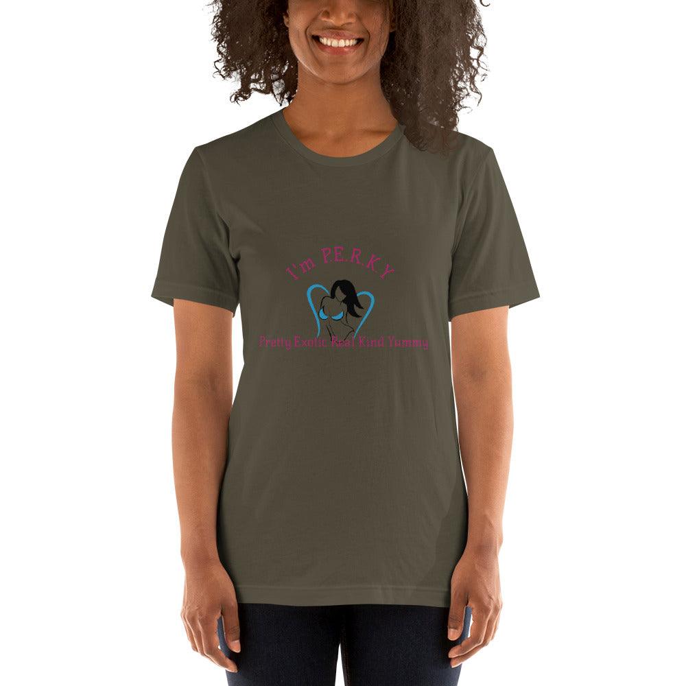 "I'm P.E.R.K.Y" Unisex T-Shirt - Lady Vals Vanity