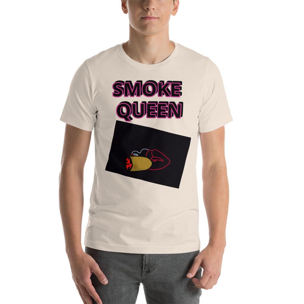 Smoke Queen Short-Sleeve Unisex T-Shirt - 