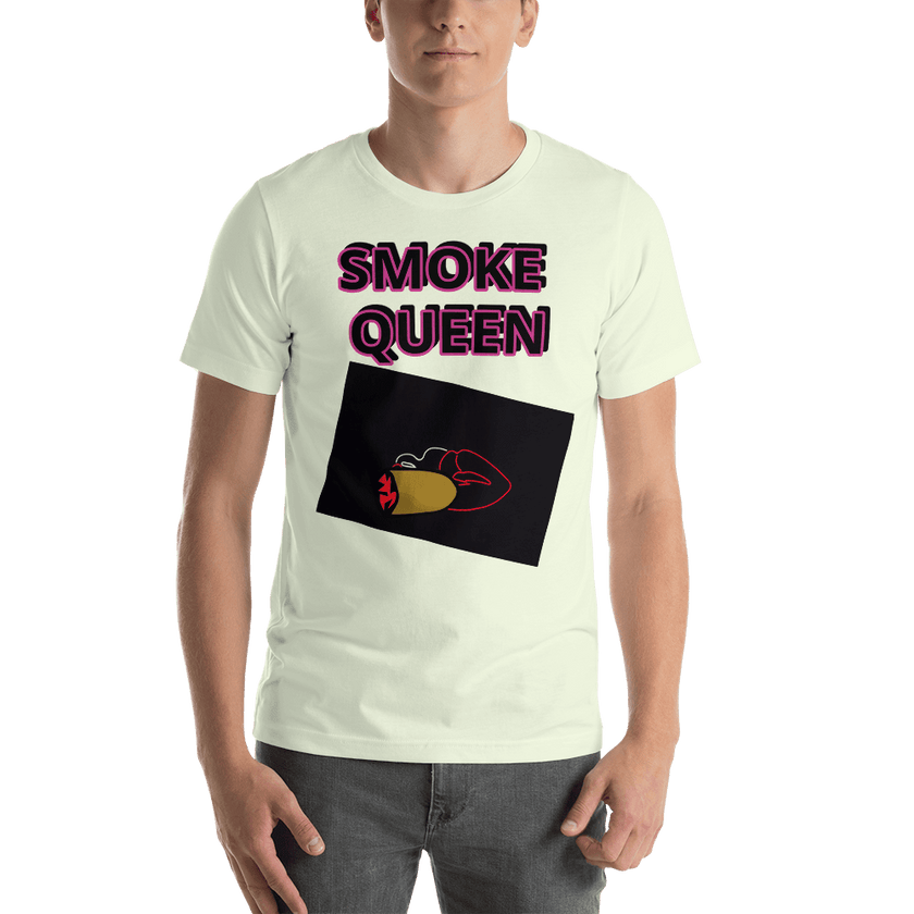 Smoke Queen Short-Sleeve Unisex T-Shirt - 