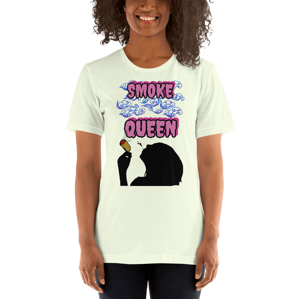 Smoke Queen Short-Sleeve Tee - "I'M PERKY" Boutique