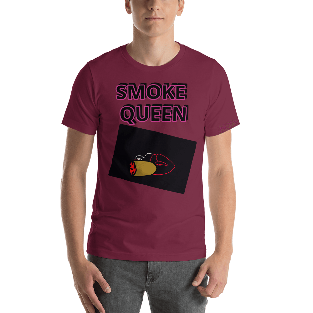 Smoke Queen Short-Sleeve Unisex T-Shirt - 