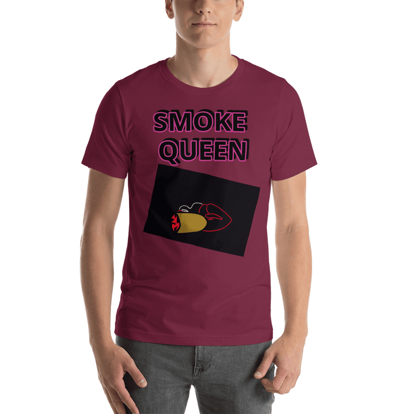 Smoke Queen Short-Sleeve Unisex T-Shirt - 