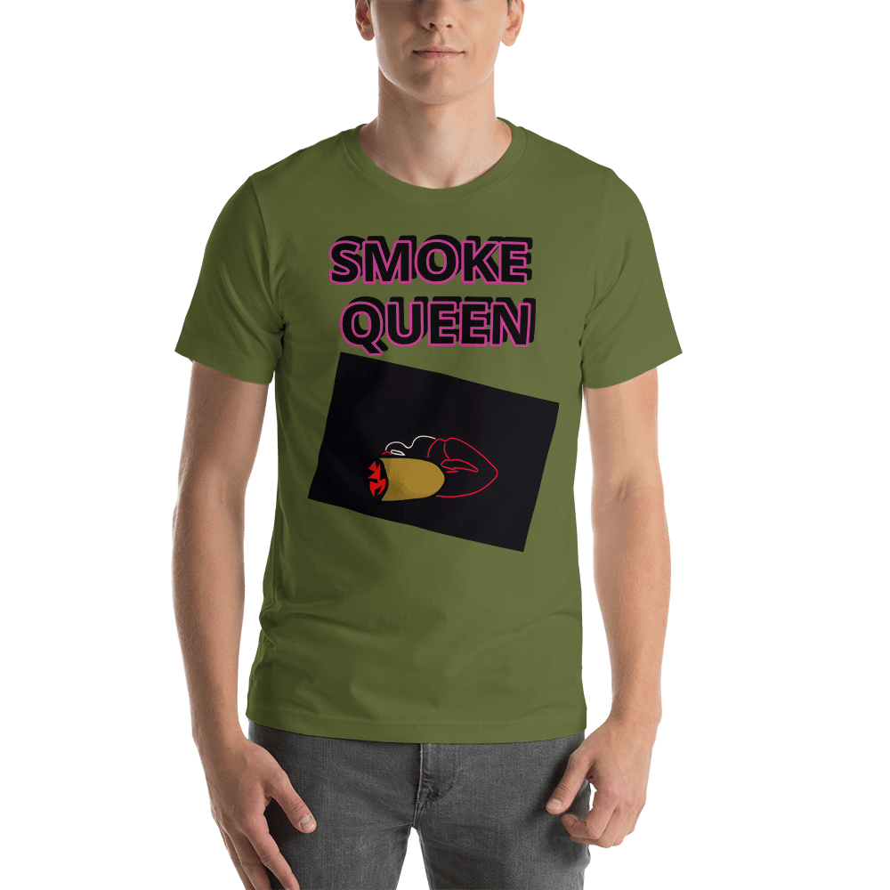 Smoke Queen Short-Sleeve Unisex T-Shirt - 
