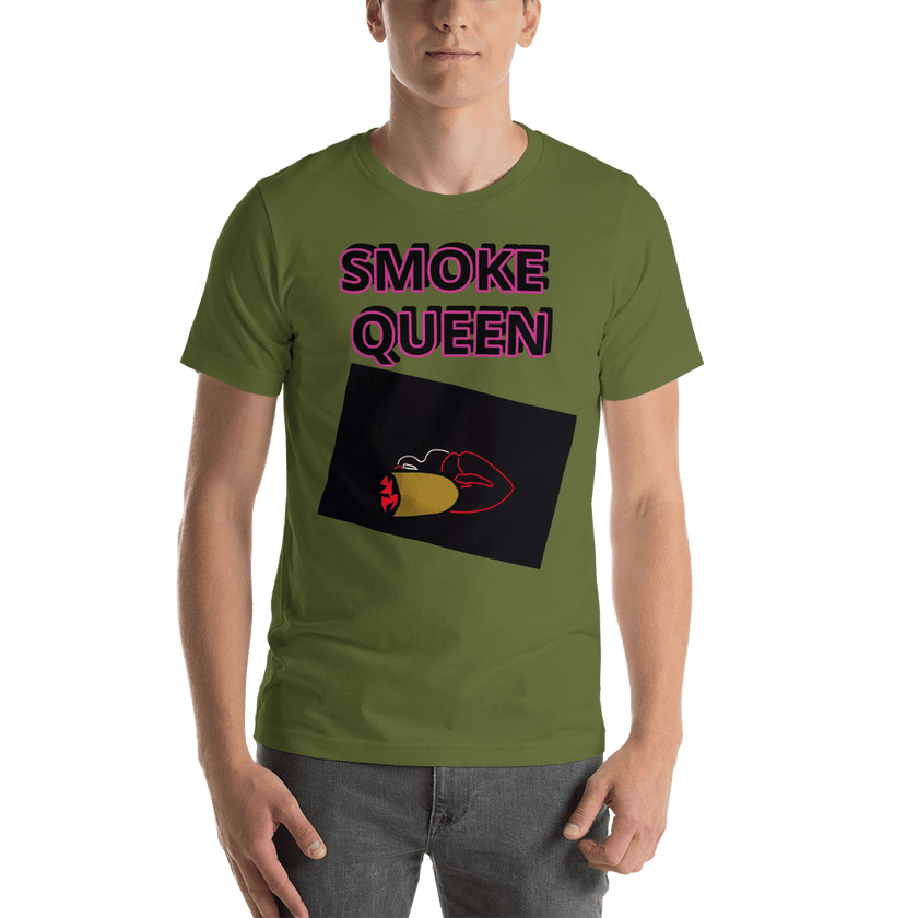 Smoke Queen Short-Sleeve Unisex T-Shirt - 