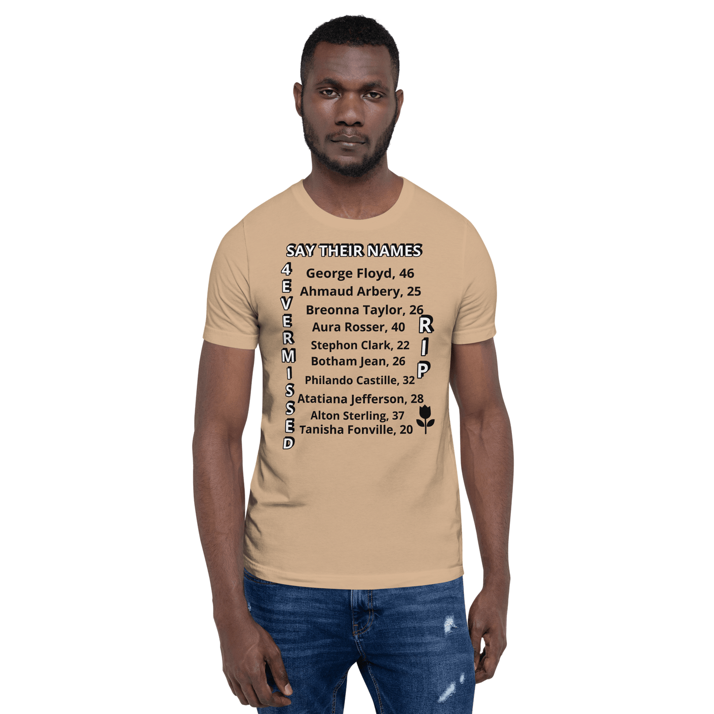 4ever Remembered Short-Sleeve Unisex Tee - Lady Vals Vanity