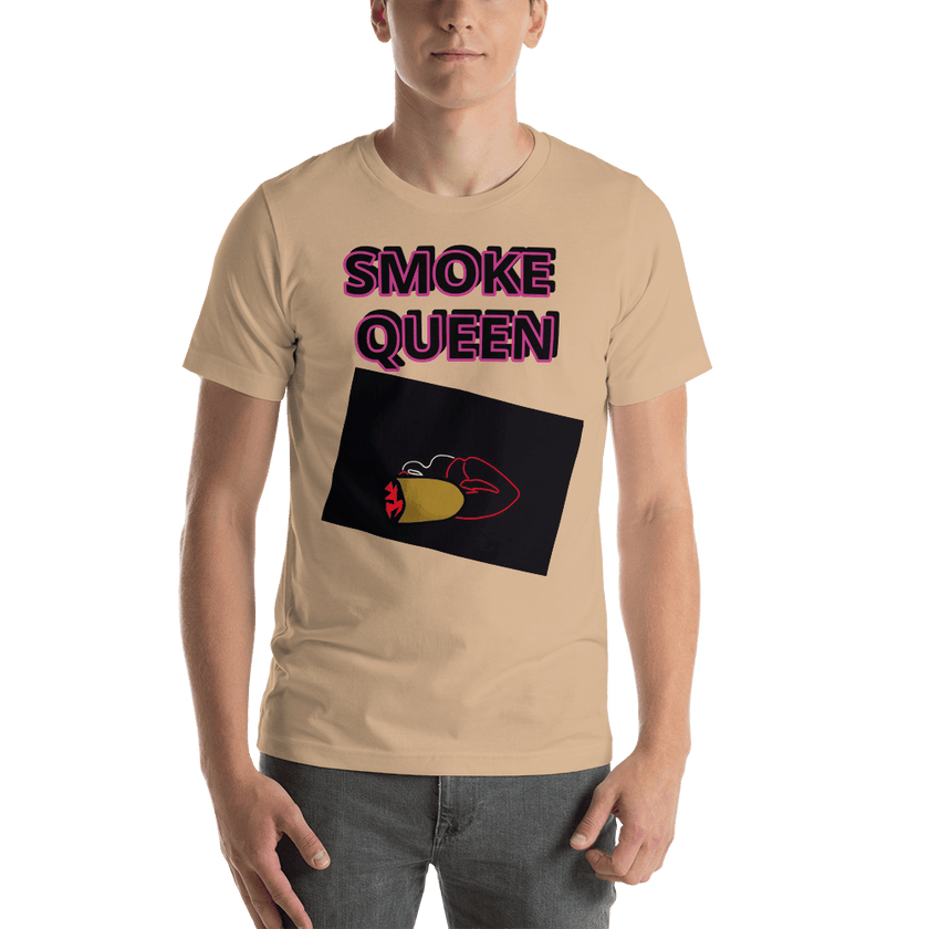 Smoke Queen Short-Sleeve Unisex T-Shirt - 