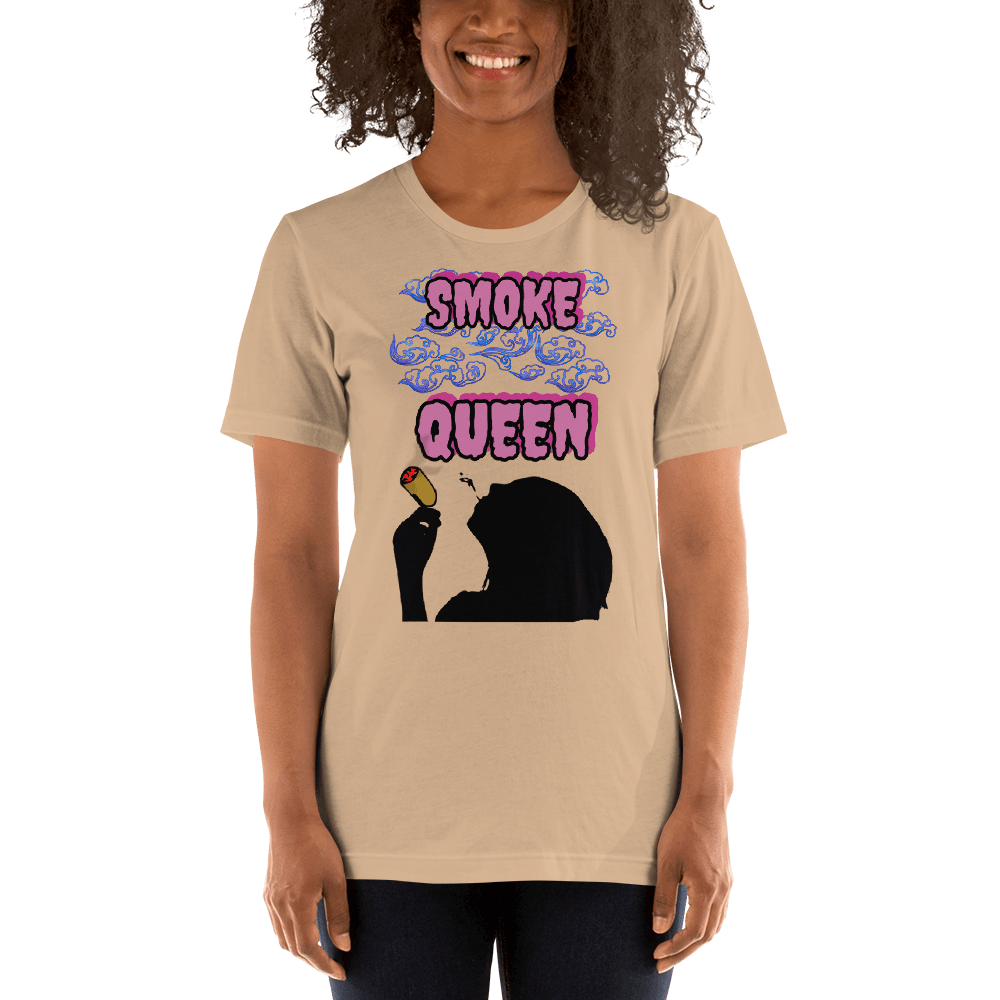 Smoke Queen Short-Sleeve Tee - "I'M PERKY" Boutique