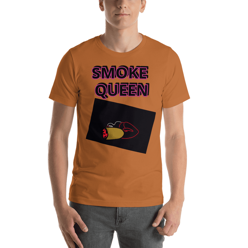 Smoke Queen Short-Sleeve Unisex T-Shirt - 