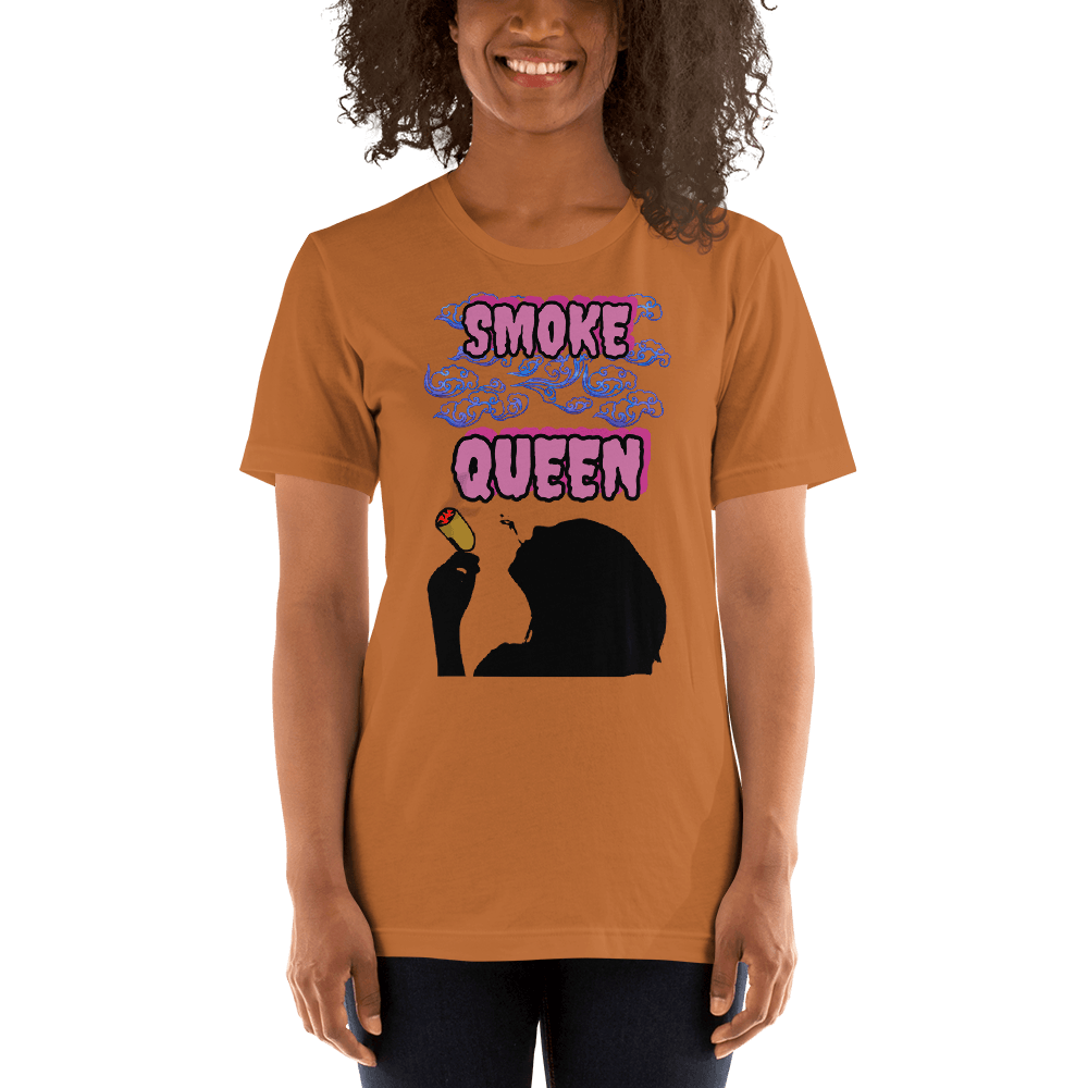 Smoke Queen Short-Sleeve Tee - "I'M PERKY" Boutique